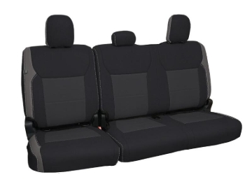 Picture of PRP 2021+ Ford 150/ 2023+ SuperDuty Rear Seat Covers (Pair) - Gray