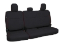 Picture of PRP 2021+ Ford 150/ 2023+ SuperDuty Rear Seat Covers (Pair) - Black w/ Red Stitch