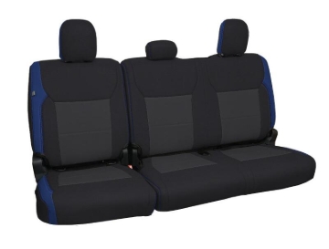 Picture of PRP 2021+ Ford 150/ 2023+ SuperDuty Rear Seat Covers (Pair) - Blue