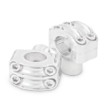 Picture of Burly Brand Reaper Riser Clamp 1-1/2in Tall for 1in Bar, Set - Chrome