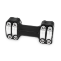 Picture of Burly Brand Reaper Riser Clamp 1-1/2in Tall for 1in Bar, One Piece - Black Machined