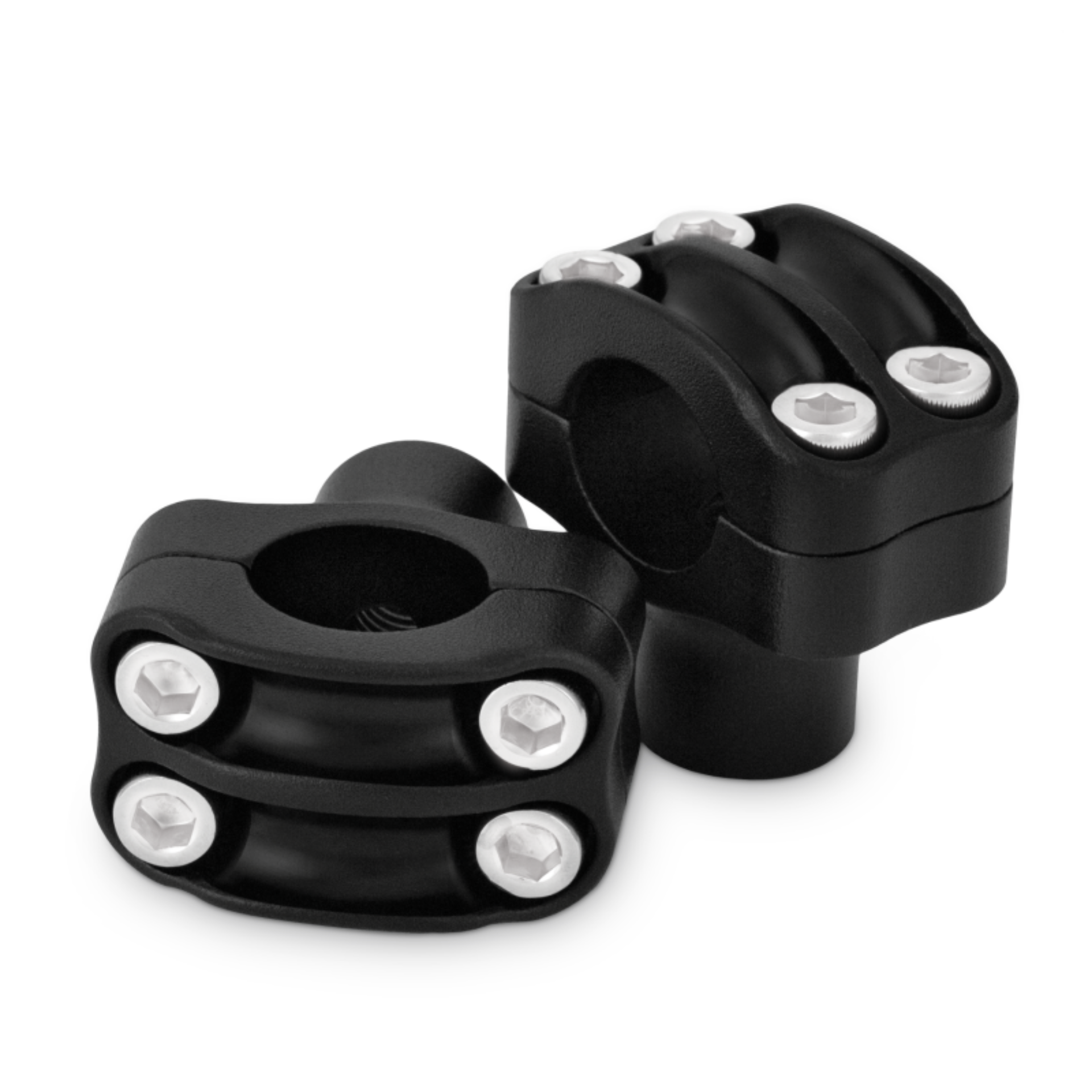 Picture of Burly Brand Reaper Riser Clamp 1-1/2in Tall for 1in Bar, Set - Texture Black