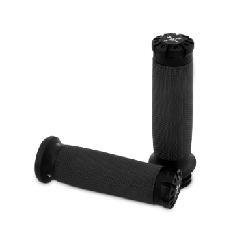 Picture of Burly Brand 08-24 H-D TBW Set Hawk Billet Handle Grip Set - Textured Black