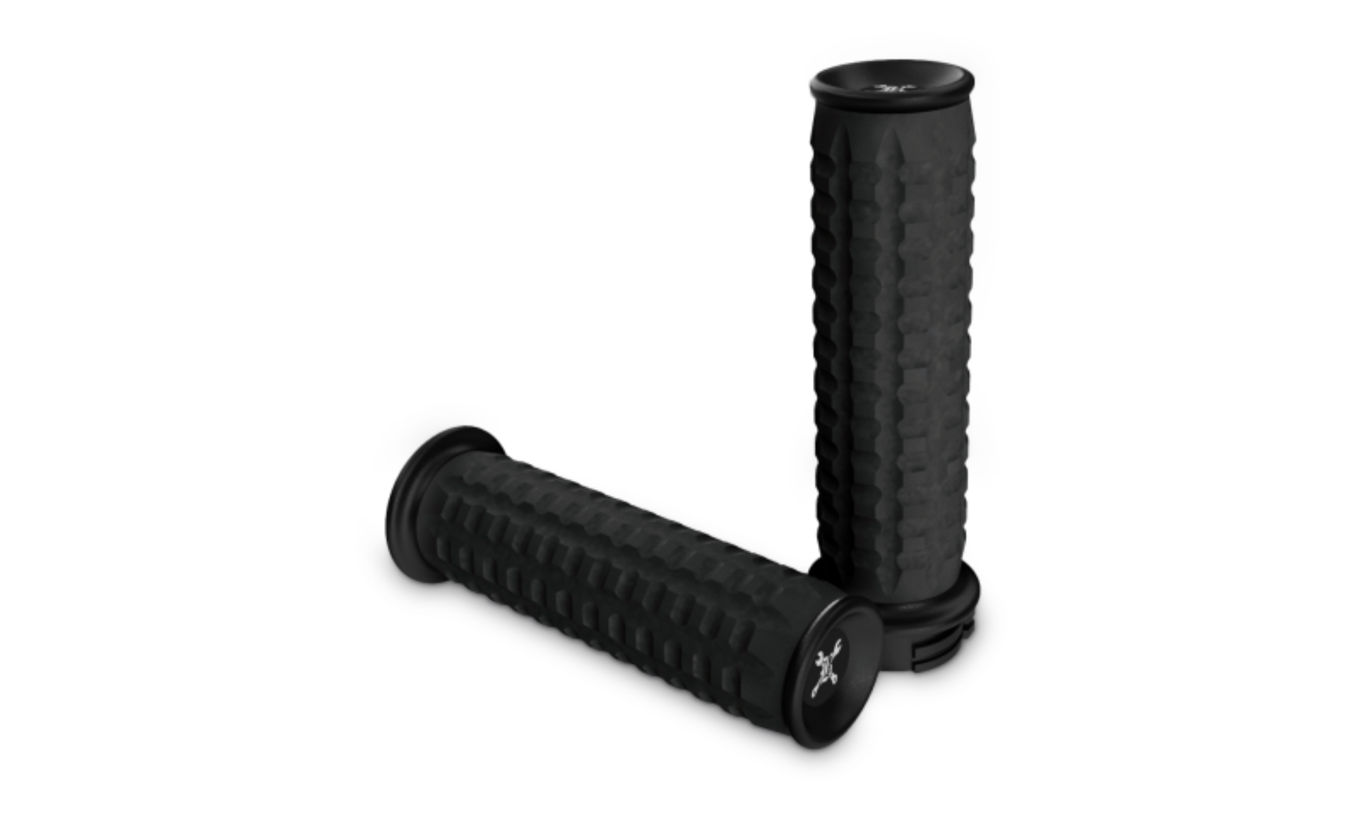 Picture of Burly Brand 82-17 H-D Dual Cable Set Reaper Handle Grip Set - Textured Black