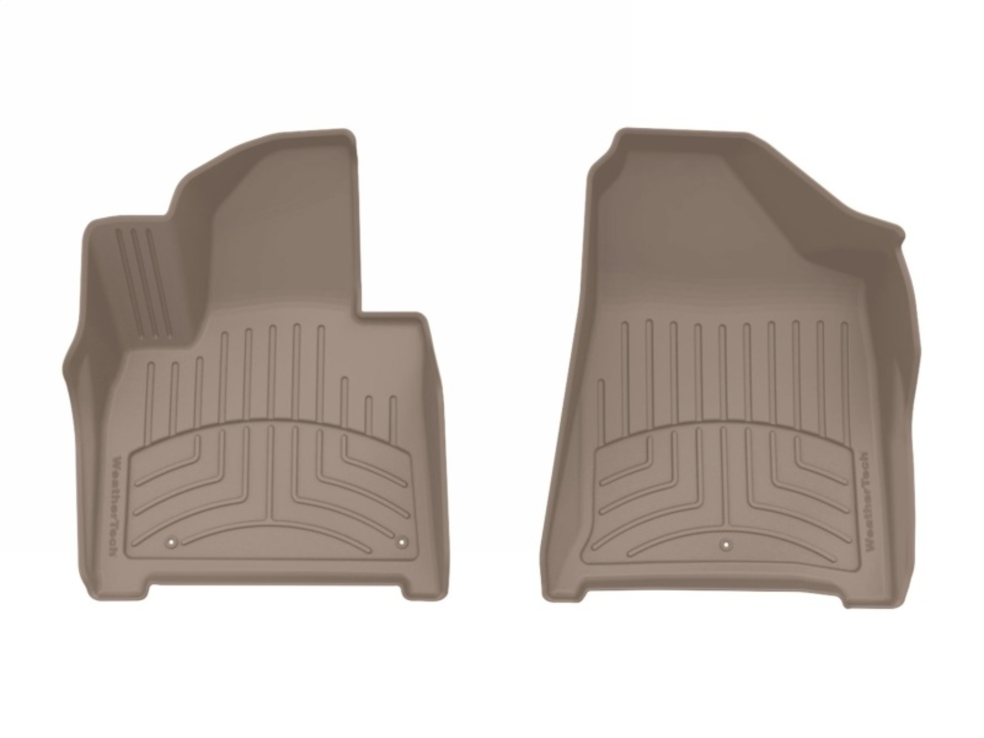 Picture of WeatherTech 24-25 Hyundai Santa Fe (Incl. Hybrid) Front FloorLiner HP - Tan