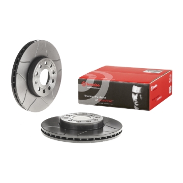 Picture of Brembo Audi/VW/Skoda 285mmx25mm Front Max Premium UV Coated OE Equivalent Rotor