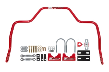 Picture of UMI Performance 15-24 Ford F-150 1in Solid Rear Sway Bar - Red