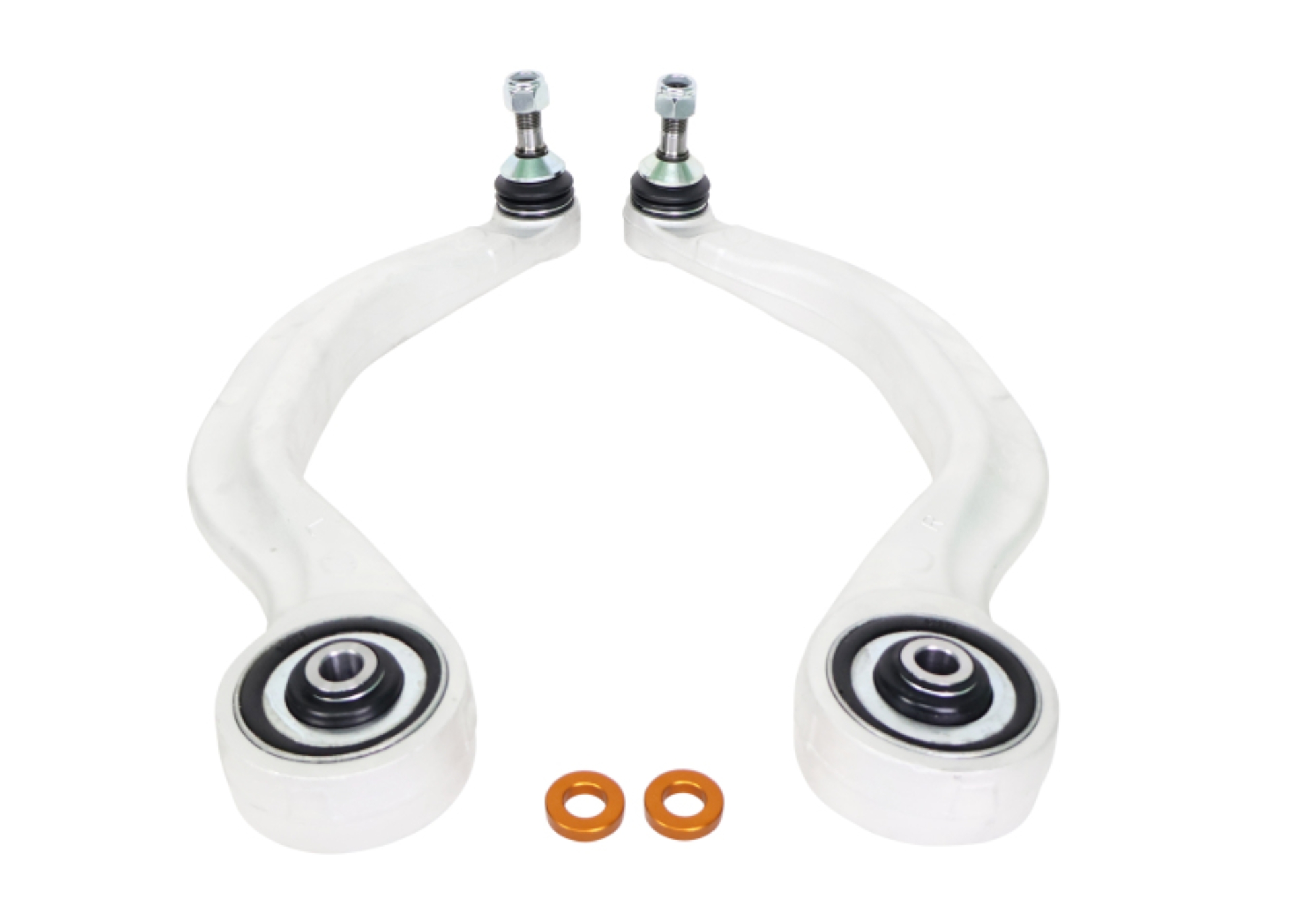Picture of Whiteline 2017+ Tesla Model 3 Front Lower Compliance Control Arm Set (w/ ALK)