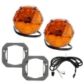 Picture of Nacho Lighting Jeep JL/JT SAE Combo Amber Plug N Play Fog Light Kit (1pc Bumper Kit)