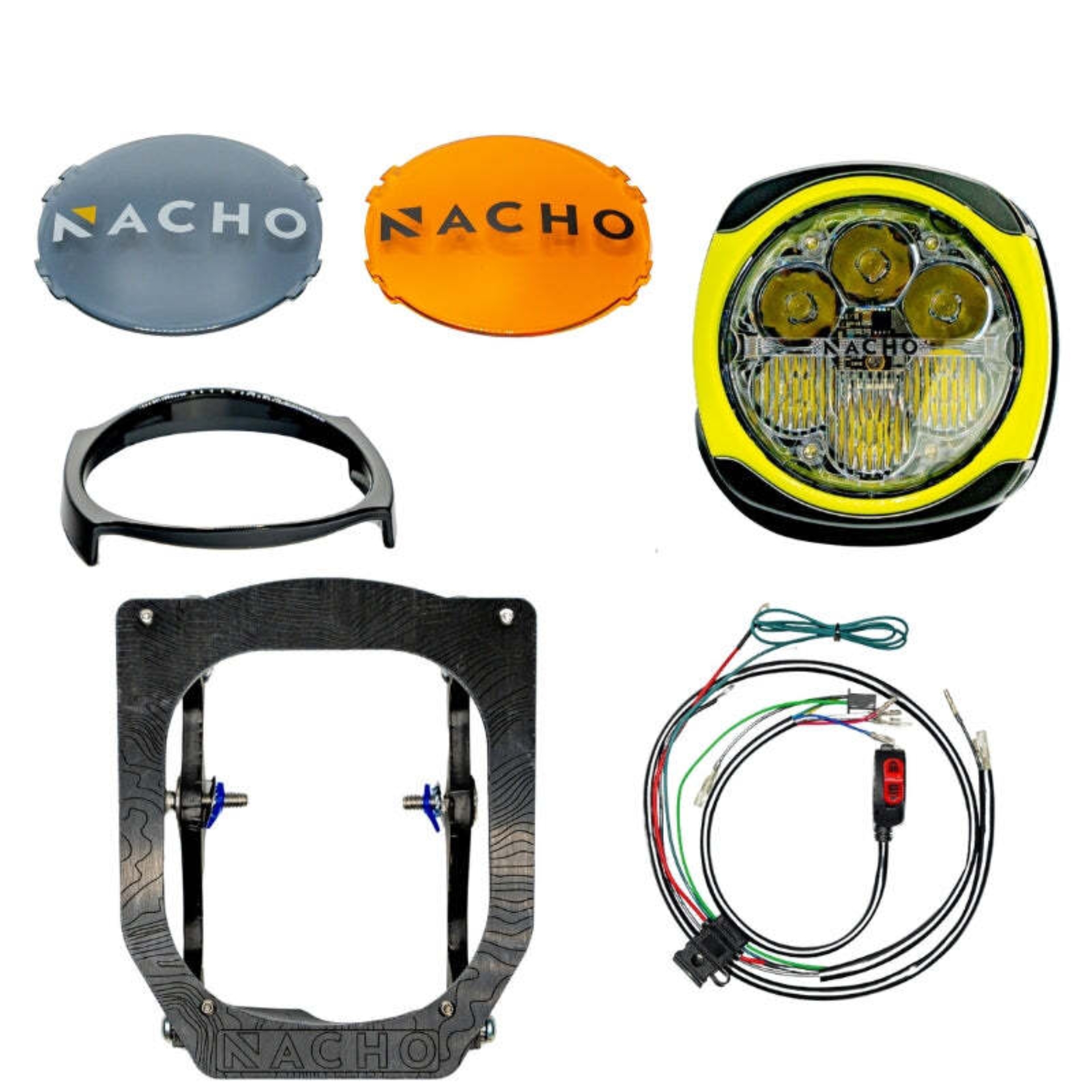Picture of Nacho Offroad Technology NAC Universal Lights Headlights - VUM4