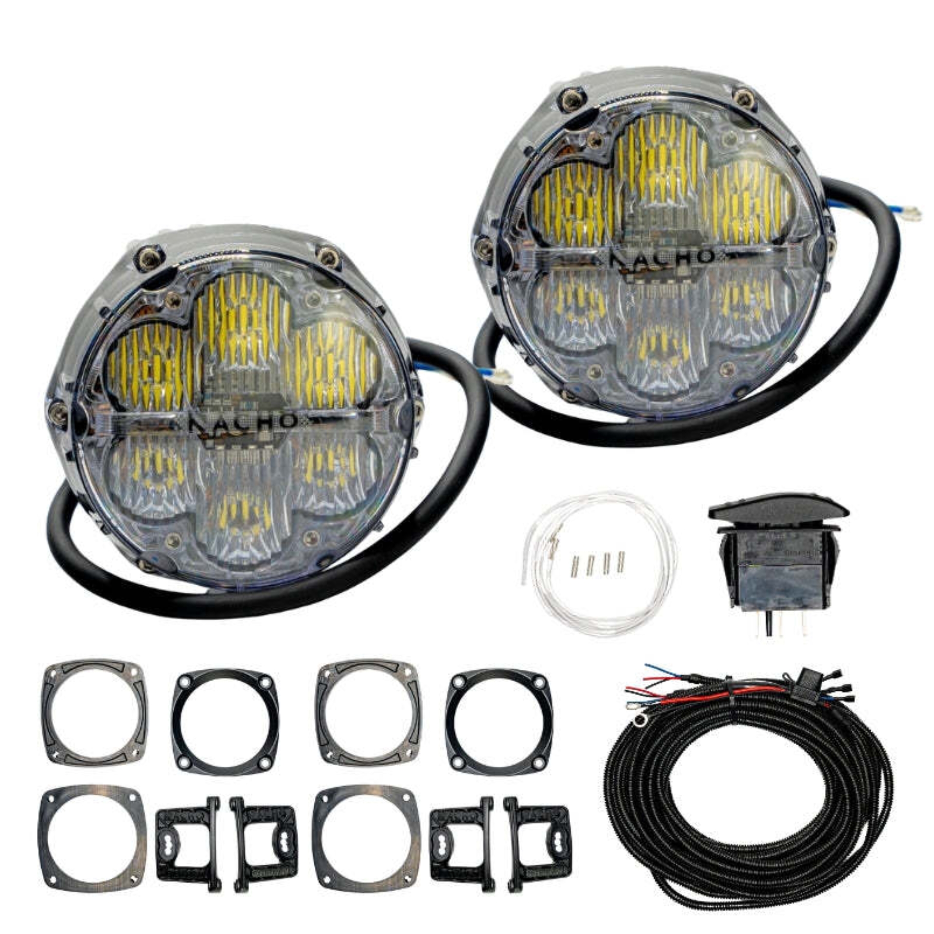 Picture of Nacho Offroad Technology NAC Universal Lights Headlights - V3FM1