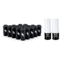 Picture of Mishimoto Steel Locking Lug Nuts M14x1.5 20pc Set Black