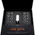 Picture of Mishimoto Steel Locking Lug Nuts M14x1.5 24pc Set Silver
