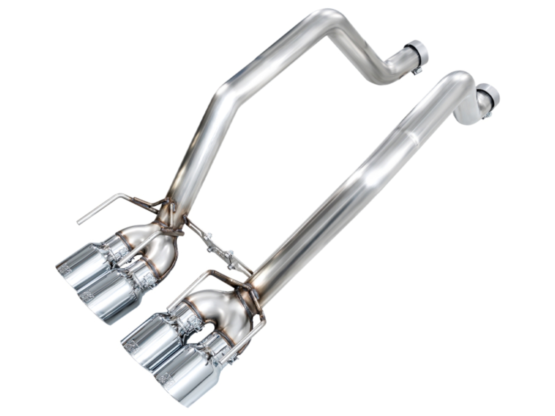 Picture of AWE Tuning C6 Chevrolet Corvette Z06/ZR1 Track Edition Axle-Back Exhaust w/ Chrome Silver Tips