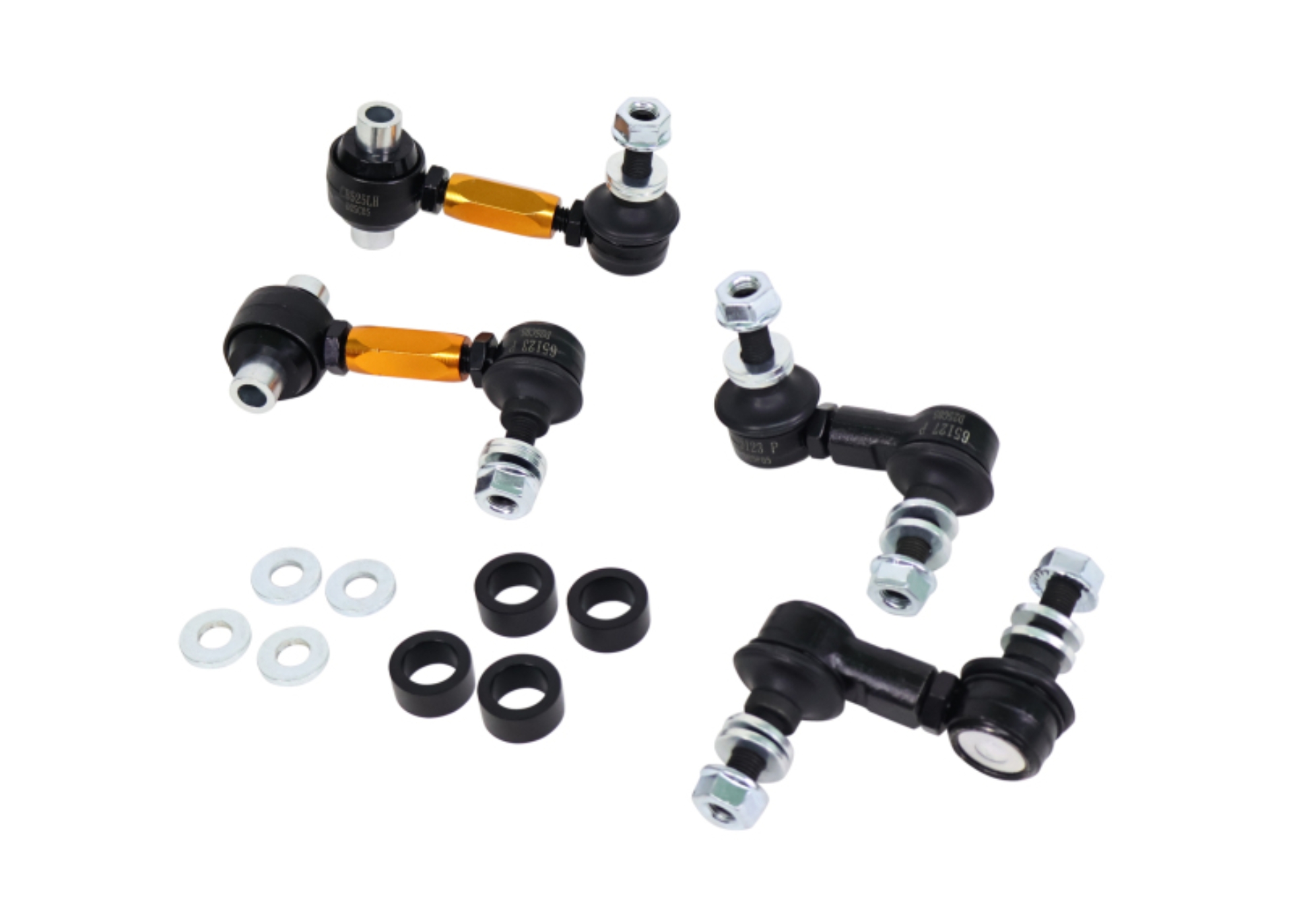 Picture of Whiteline 12-16 Subaru WRX STI Adjustable Sway Bar Vehicle Link Kit