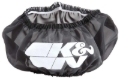 Picture of K&N Drycharger Wrap Black 159mm Base 178mm Top 92mm H
