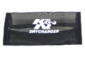 Picture of K&N Drycharger Wrap Black 7.125in W 7.125in L