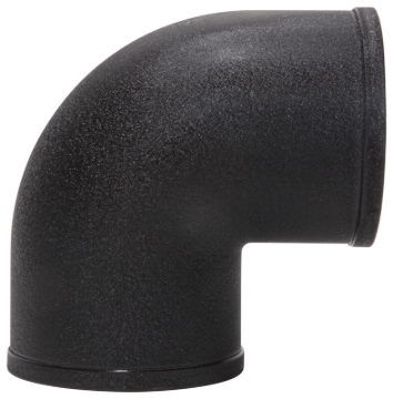 Picture of Spectre Tube Intake 3in od 90 Degree - Black