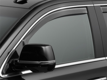 Picture of WeatherTech 15-20 Cadillac Escalade / Chevy Tahoe Front & Rear Side Window Deflectors - Dark Tint