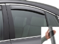 Picture of WeatherTech 18-25 Toyota Camry (Incl. 18-24 Hybrid) Rear Side Window Deflectors - Dark Tint