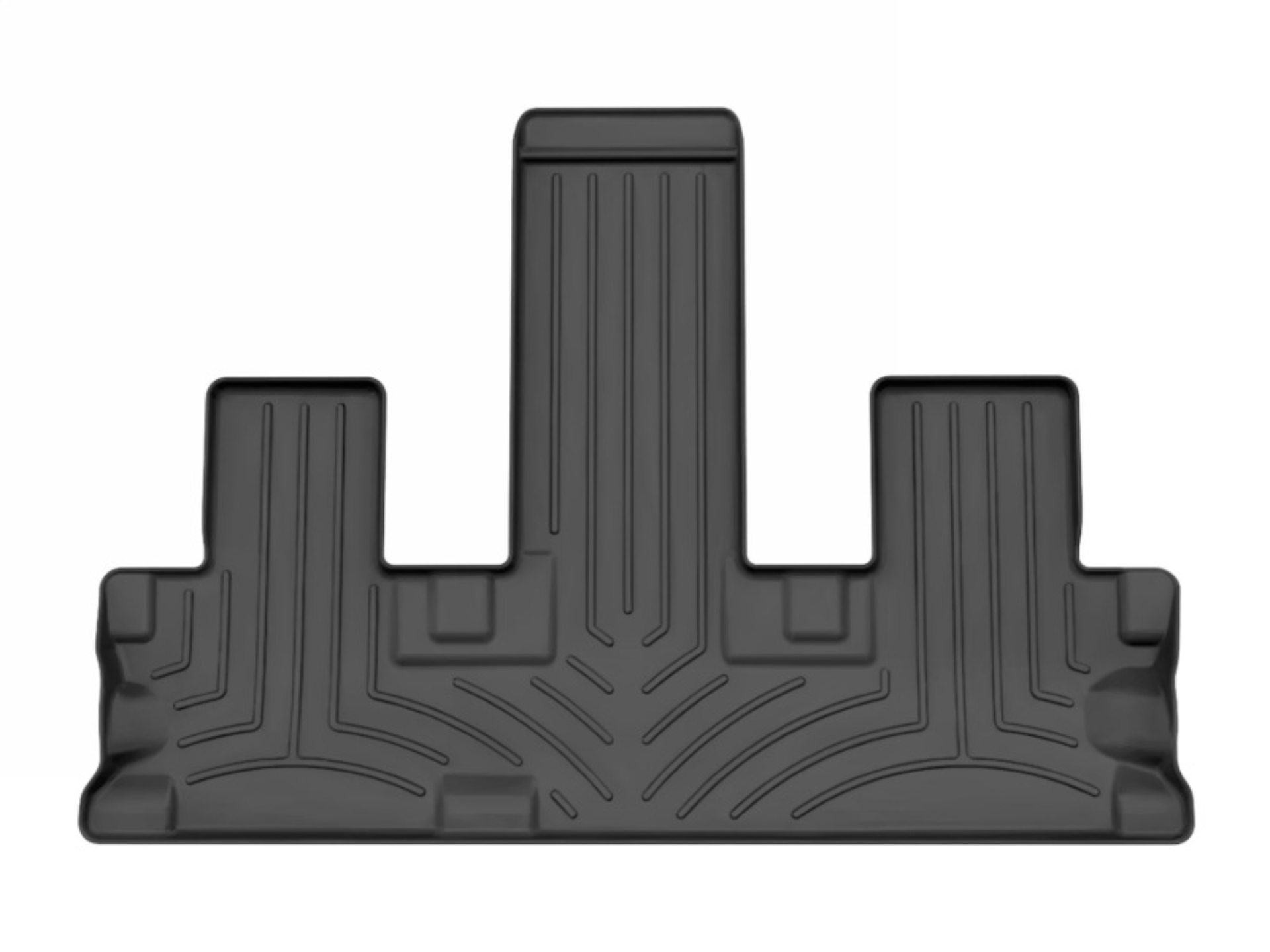 Picture of WeatherTech 14-19 Toyota Highlander Rear FloorLiner HP - Black