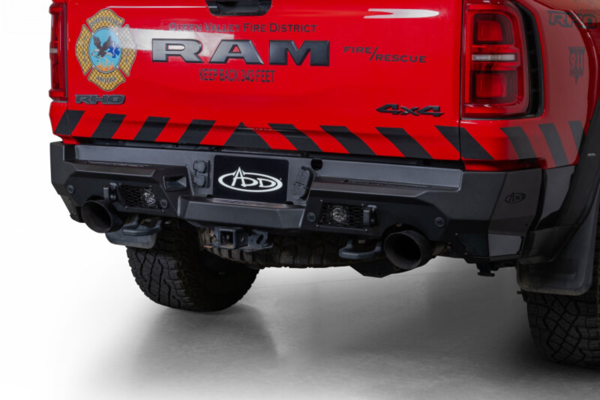 Picture of Addictive Desert Designs 2025 Ram RHO Stealth Fighter Rear Bumper
