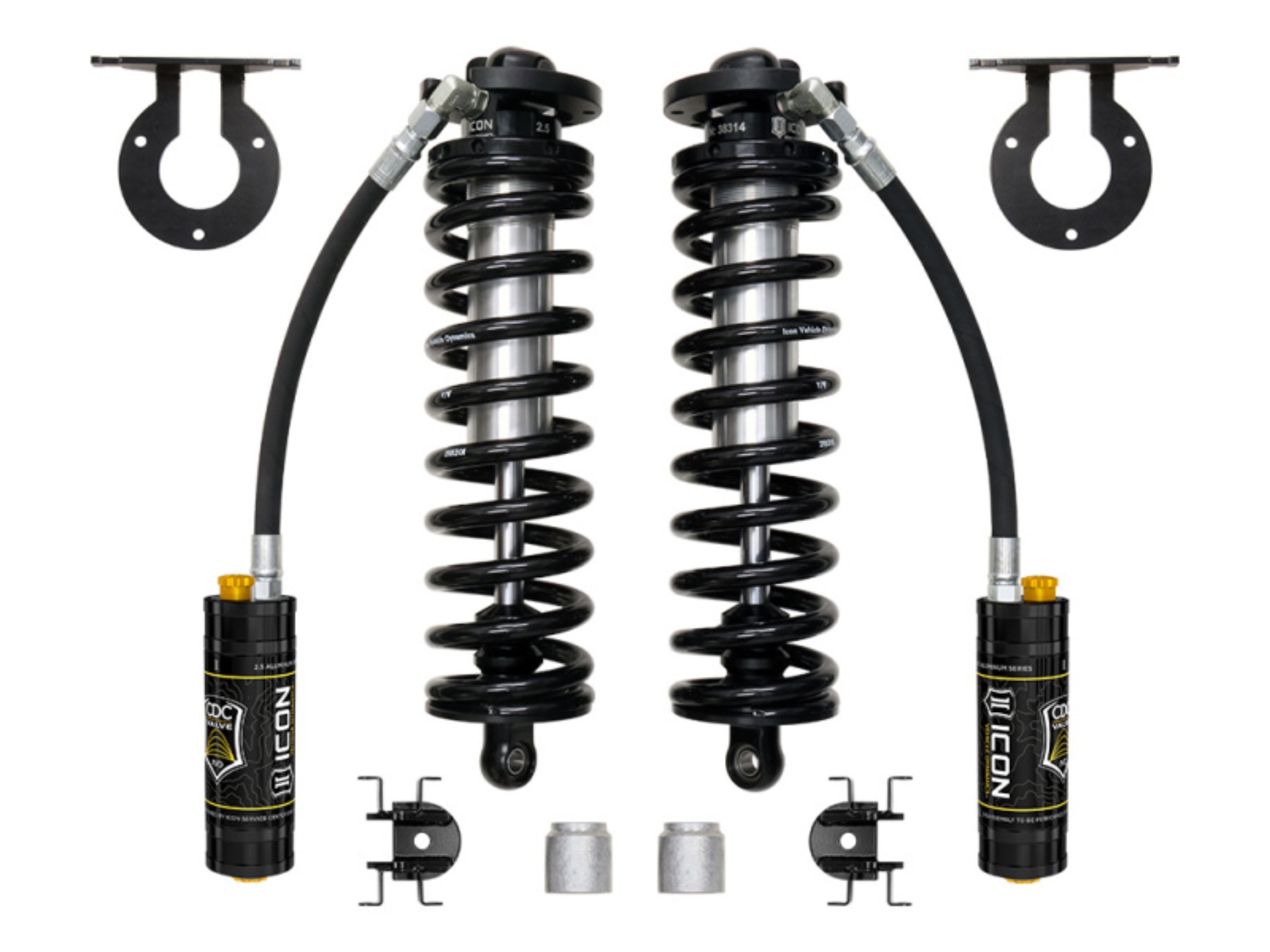 Picture of ICON 23-25 Ford F-250/F-350 SD 4WD 2.5-3in Lift VS 2.5 Series Coilover Conversion Kit w/ CDCV