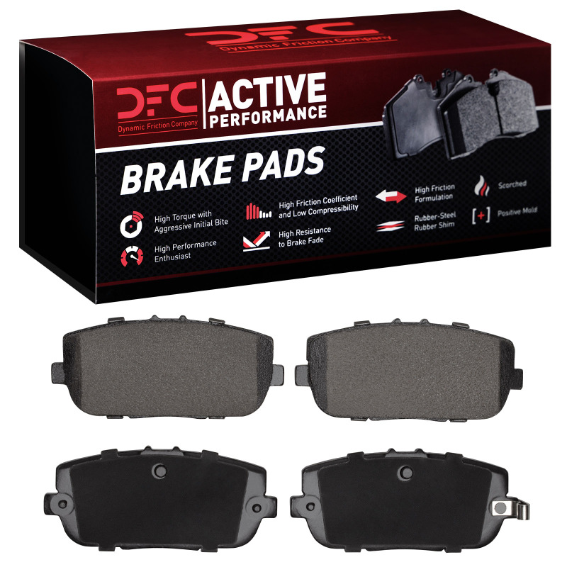 Picture of DFC 06-25 Mazda MX-5 Miata Rear Active Performance Pads - Low Metallic