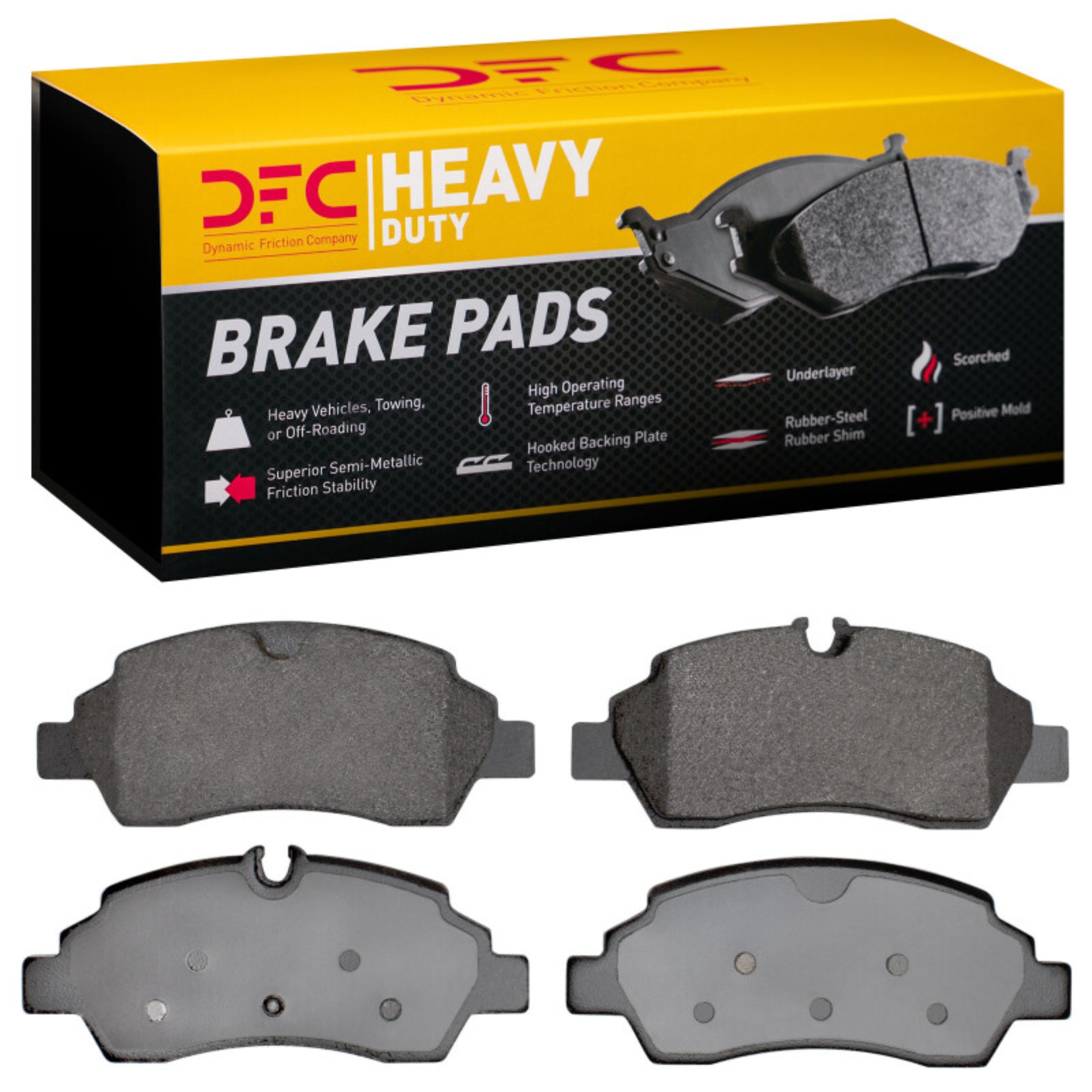 Picture of DFC Semi Met Heavy Duty Pads Brake Pads - 1214-1775-00