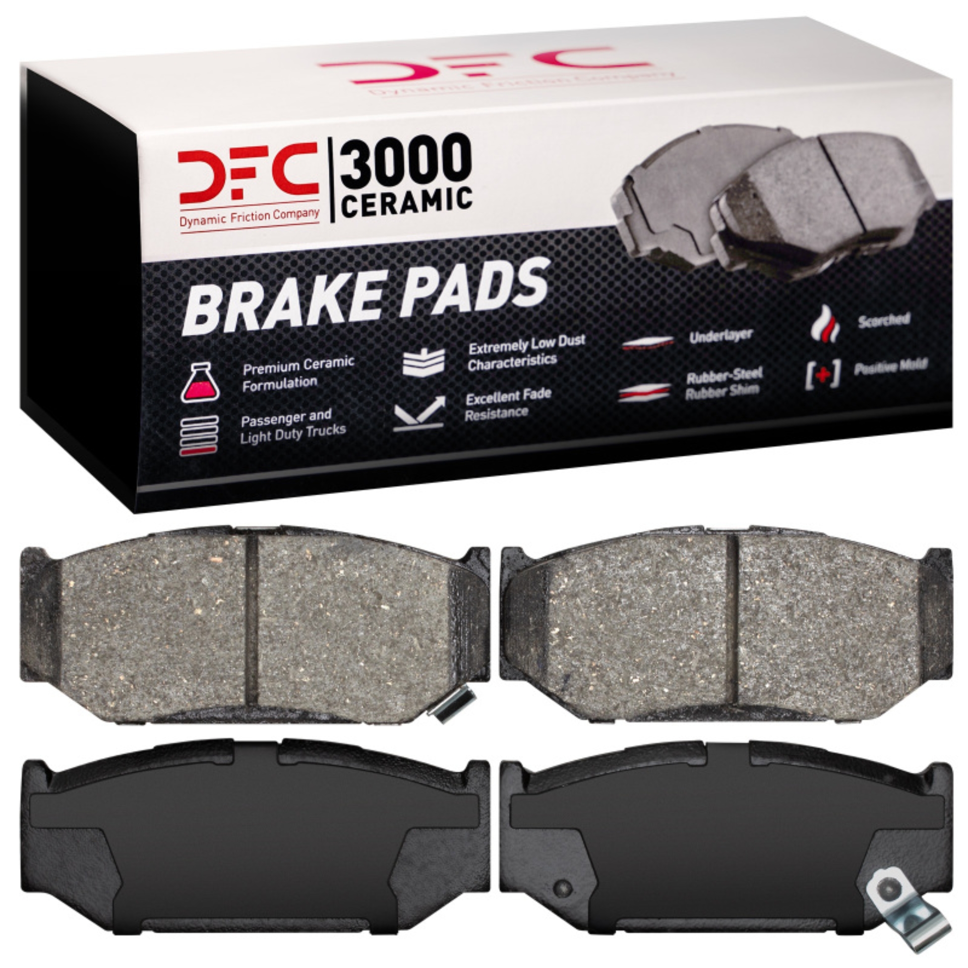 Picture of DFC 3000 Ceramic Brake Pads - 1310-1614-00