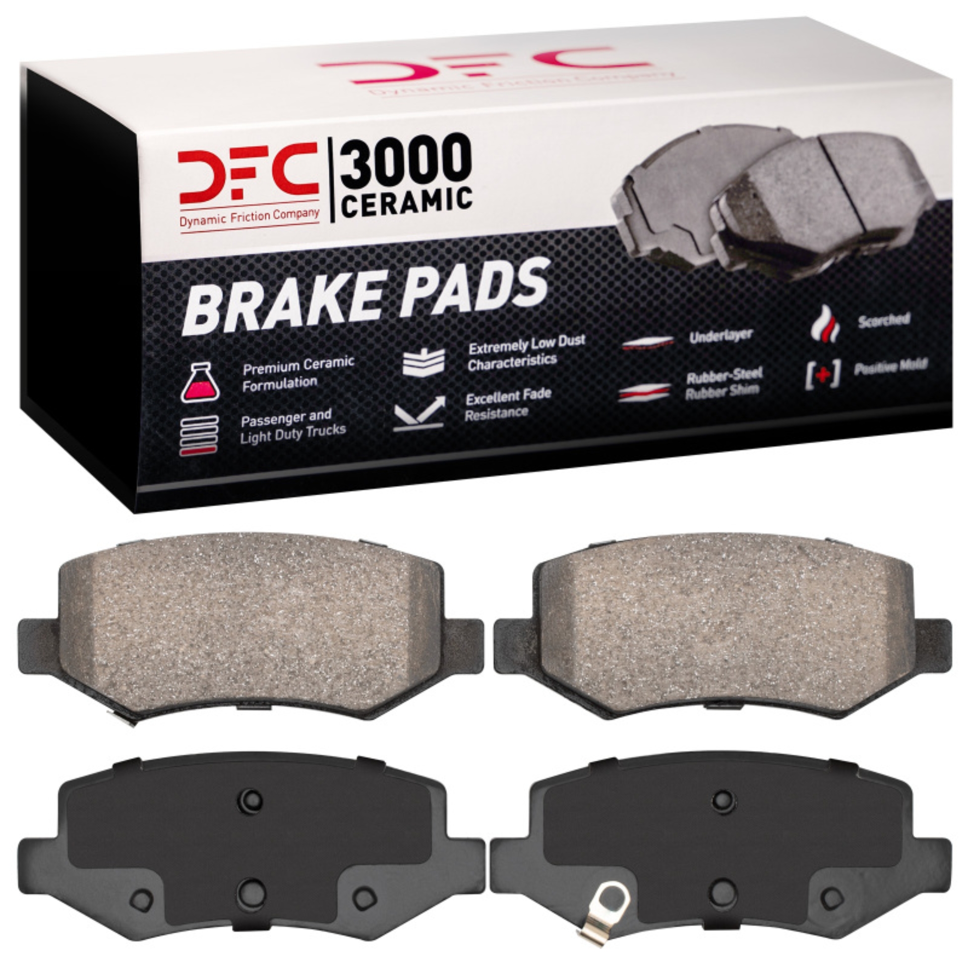 Picture of DFC 3000 Ceramic Brake Pads - 1310-1883-00