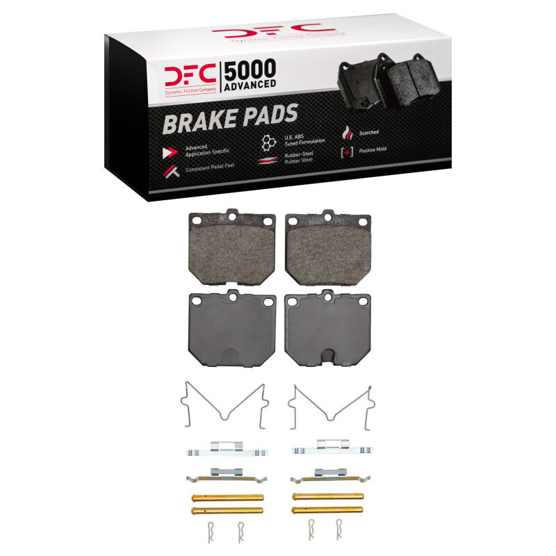 Picture of DFC 5000 Advanced Ceramic Brake Pads - 1551-0114-01