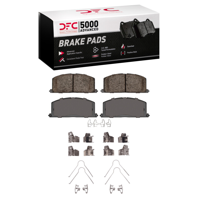 Picture of DFC 5000 Advanced Ceramic Brake Pads - 1551-0242-01