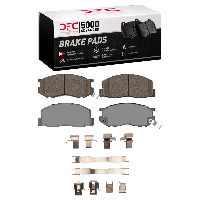 Picture of DFC 5000 Advanced Ceramic Brake Pads - 1551-0263-01