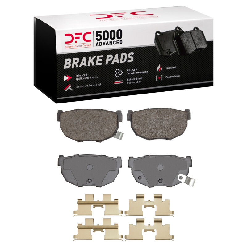 Picture of DFC 5000 Advanced Ceramic Brake Pads - 1551-0272-01