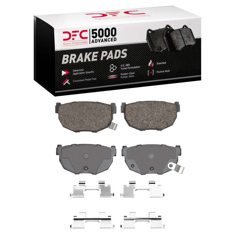Picture of DFC 5000 Advanced Ceramic Brake Pads - 1551-0272-03