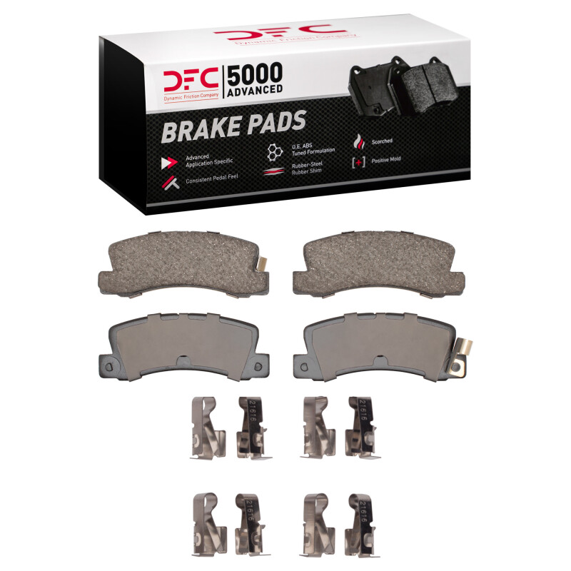 Picture of DFC 5000 Advanced Ceramic Brake Pads - 1551-0325-03