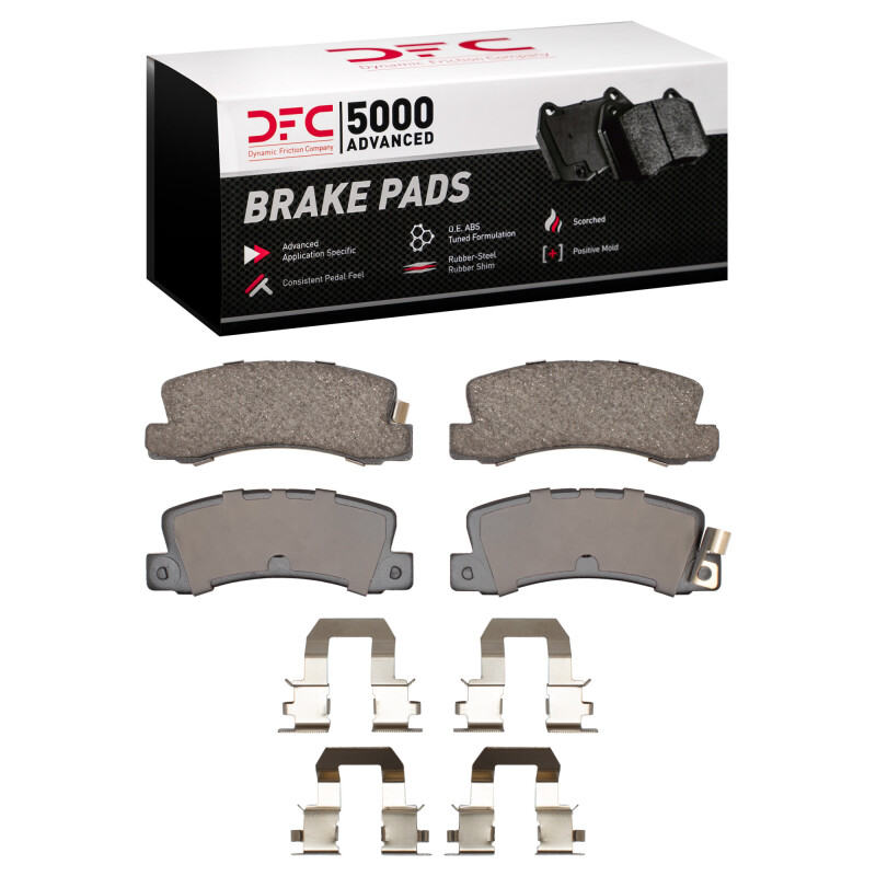 Picture of DFC 5000 Advanced Ceramic Brake Pads - 1551-0325-04