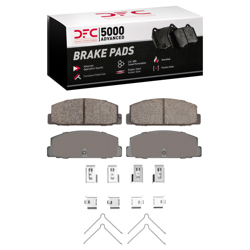 Picture of DFC 5000 Advanced Ceramic Brake Pads - 1551-0332-01