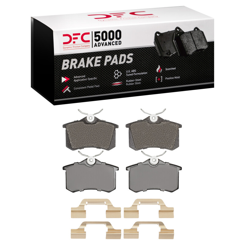 Picture of DFC 5000 Advanced Ceramic Brake Pads - 1551-0340-04