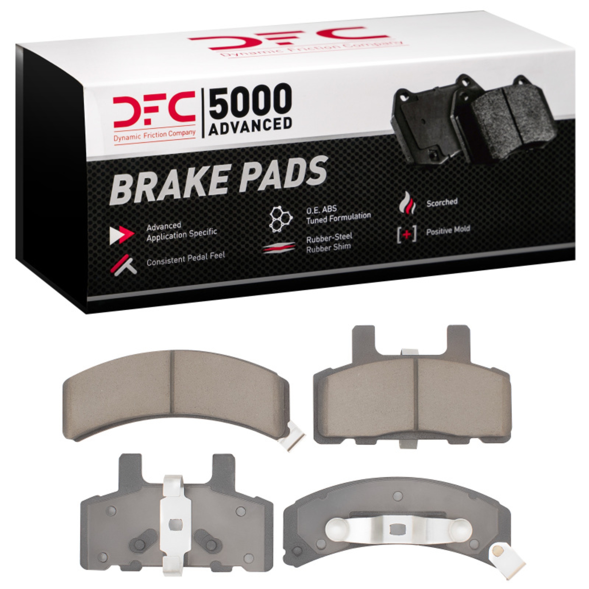 Picture of DFC 5000 Advanced Ceramic Brake Pads - 1551-0369-00