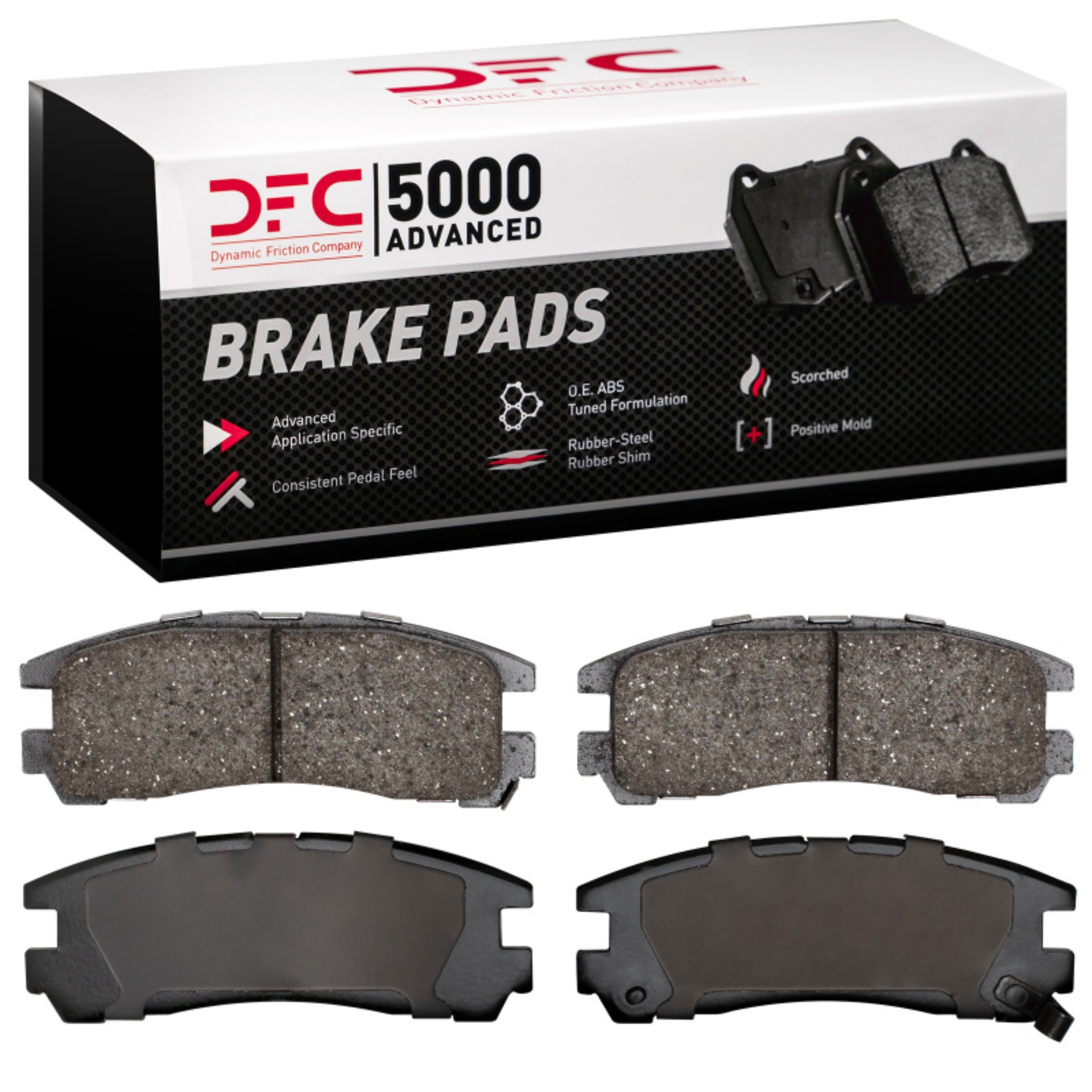 Picture of DFC 5000 Advanced Ceramic Brake Pads - 1551-0383-00