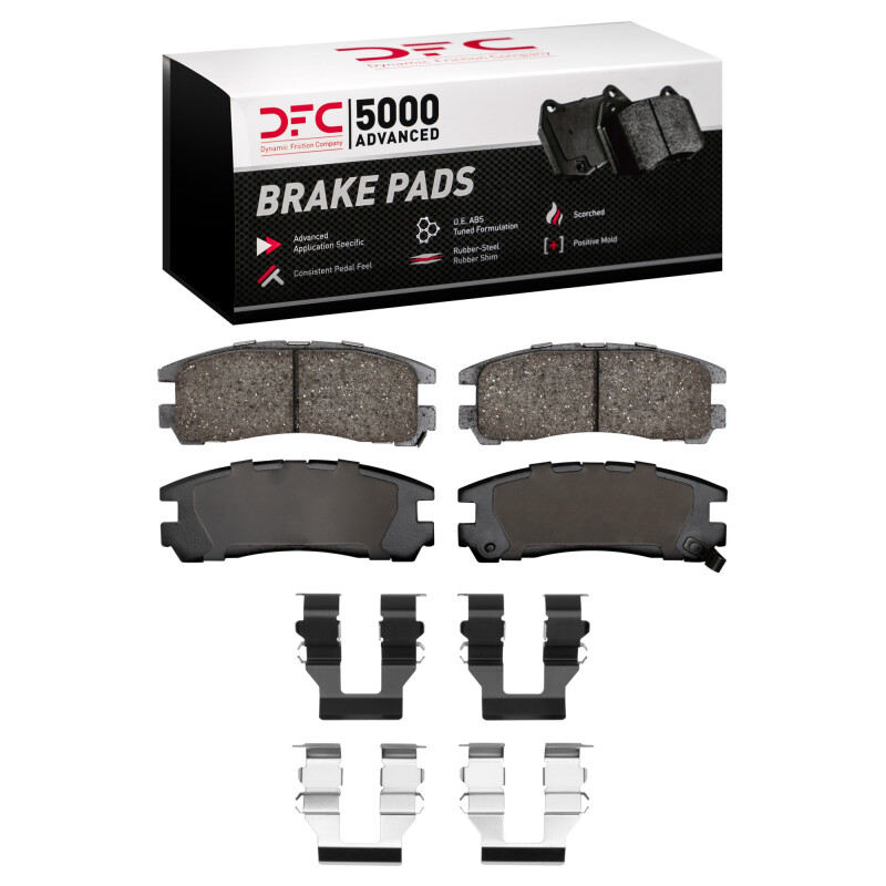 Picture of DFC 5000 Advanced Ceramic Brake Pads - 1551-0383-01