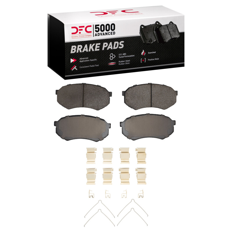 Picture of DFC 5000 Advanced Ceramic Brake Pads - 1551-0389-01