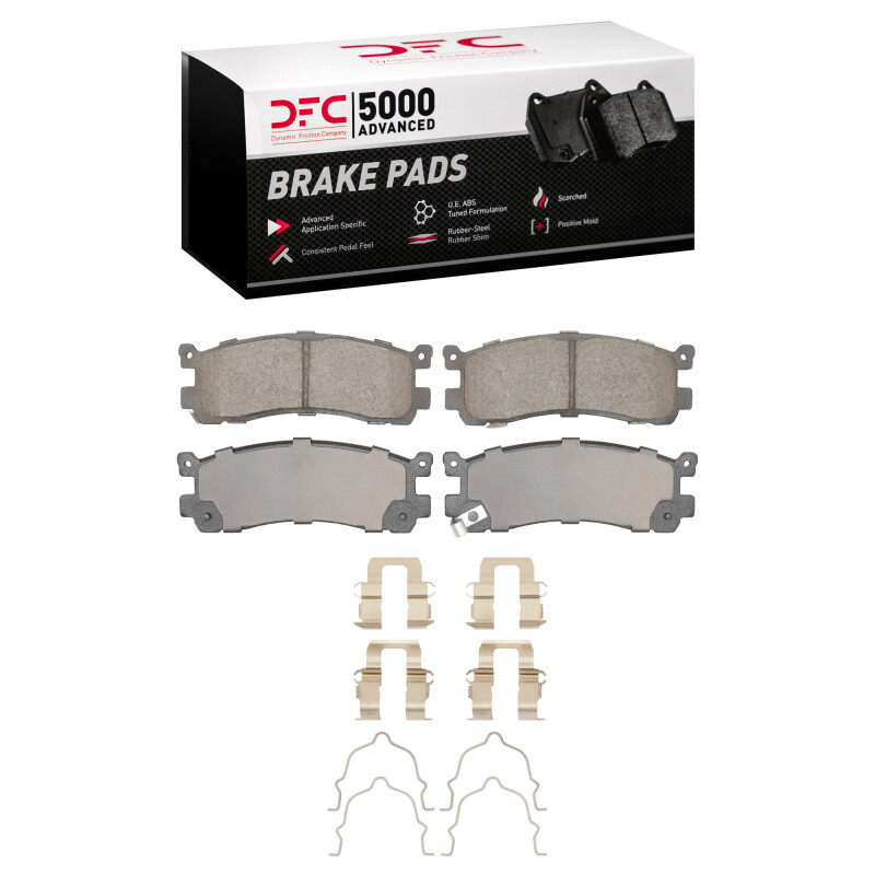 Picture of DFC 5000 Advanced Ceramic Brake Pads - 1551-0390-01