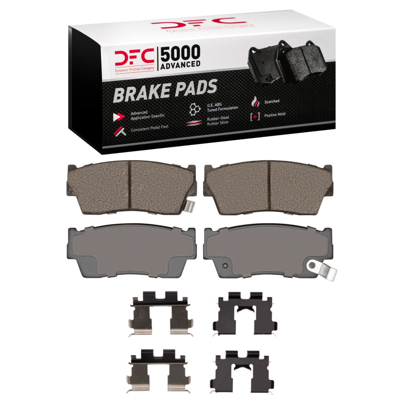 Picture of DFC 5000 Advanced Ceramic Brake Pads - 1551-0418-01