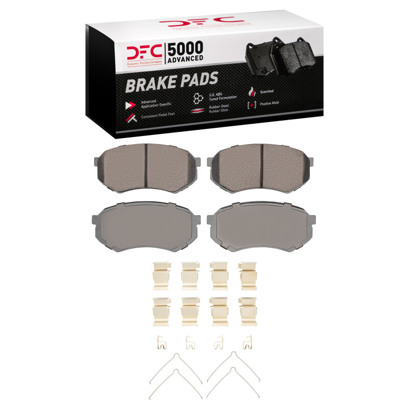 Picture of DFC 5000 Advanced Ceramic Brake Pads - 1551-0433-01