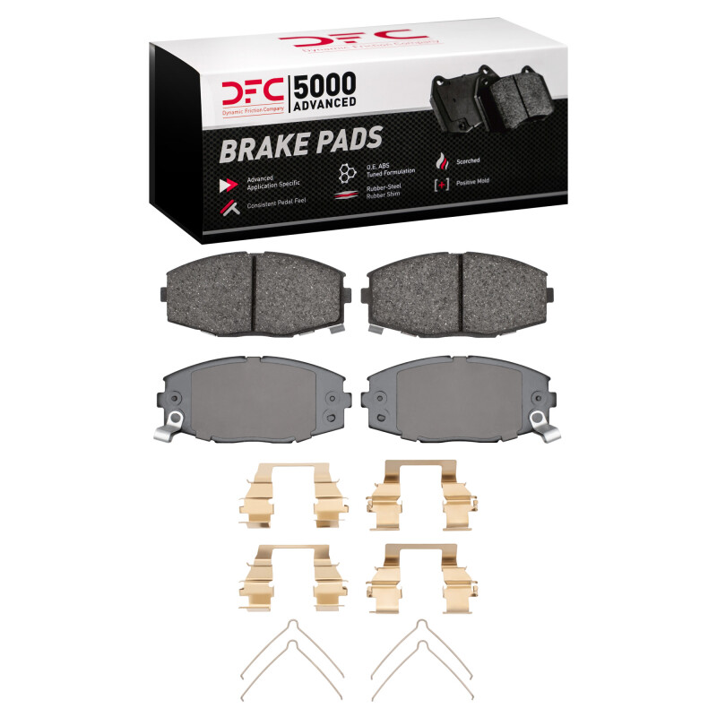 Picture of DFC 5000 Advanced Ceramic Brake Pads - 1551-0435-01