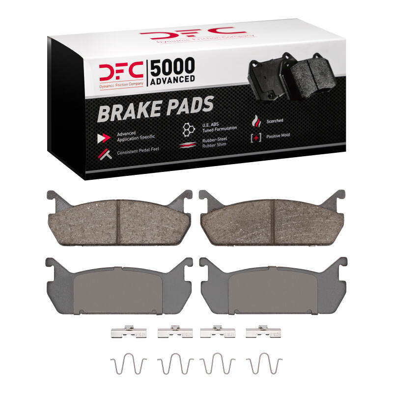 Picture of DFC 5000 Advanced Ceramic Brake Pads - 1551-0458-01