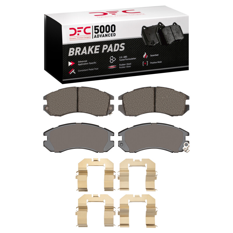 Picture of DFC 5000 Advanced Ceramic Brake Pads - 1551-0470-01